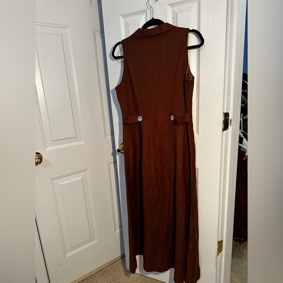 Coldwater Creek Button Down Collared Dress - Picture 3 of 4